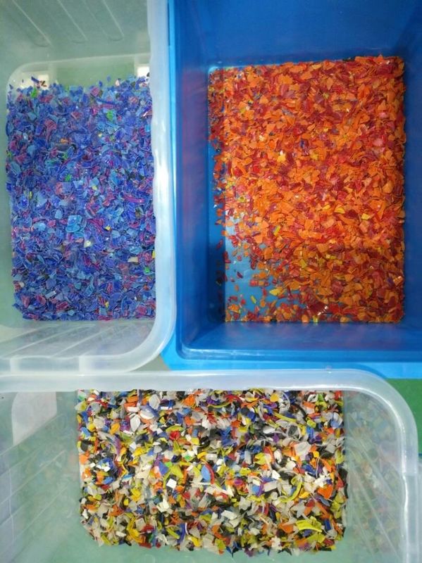 Fabriek Wenyao Direct leveren Afval recycling Sorteren PVC PE Plastic Flake Color Sorter
