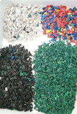 Gerecycleerde Plastic van de de Sorteermachine Plastic Kleur van de Recyclingsmachine Plastic van de de Sorteerdersmachine Plastic de Separatormachine