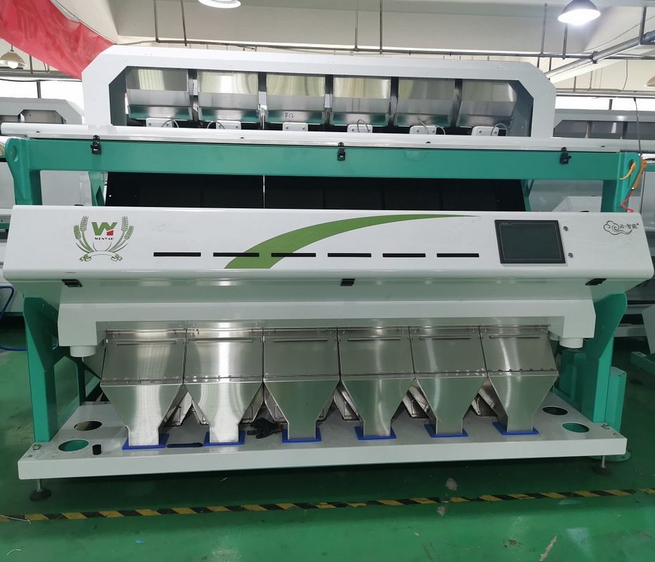 Landbouwchili seed color sorter 6 Hellingen 384 Kanalen