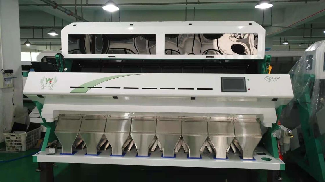 Groene Mung de Sorteerders Hoge Capaciteit van de Bonenkleur 8 Hellingen met RGB CCD-Camera