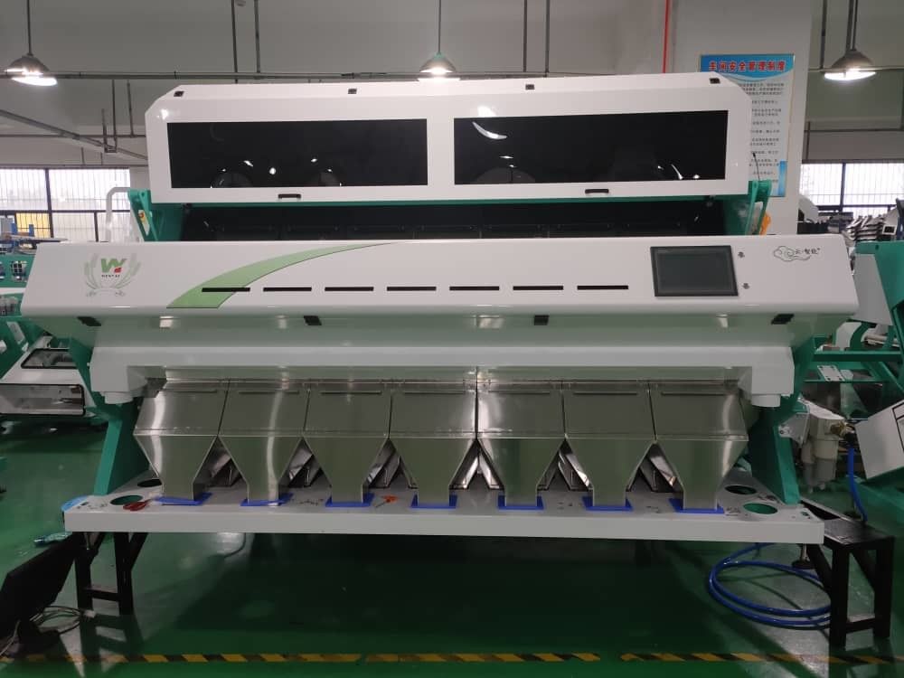Het lange Systeem van de het Beeldaanwinst van Levenlotus seeds color sorter with 5400Pixel CCD