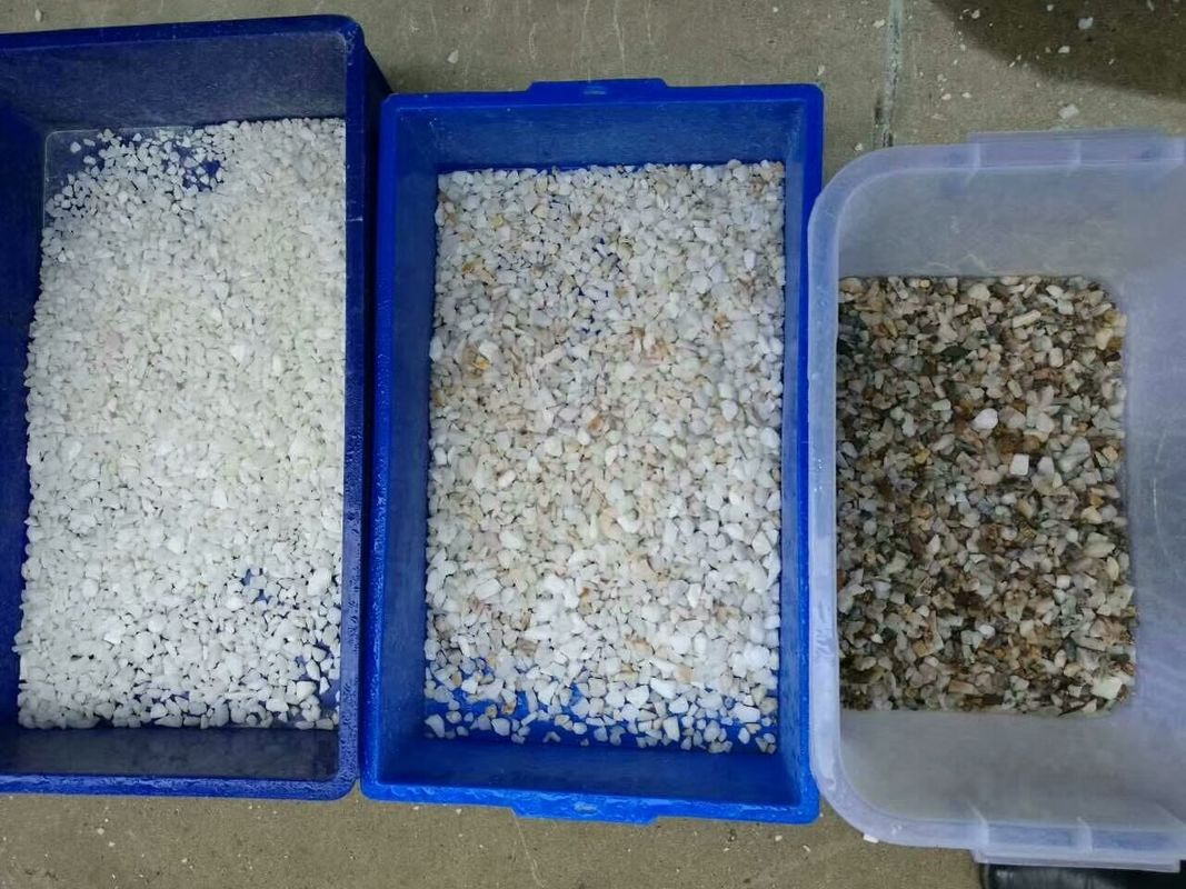 Hellingentype Minerale Sorteermachine 5400 pixel voor Kwartssteen