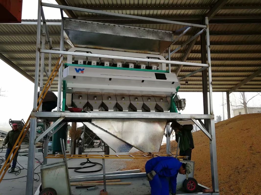 3 van de de Kleurensorteermachine van de hellingen Optische Witte Zwarte peper Multifunctionele Intelligent