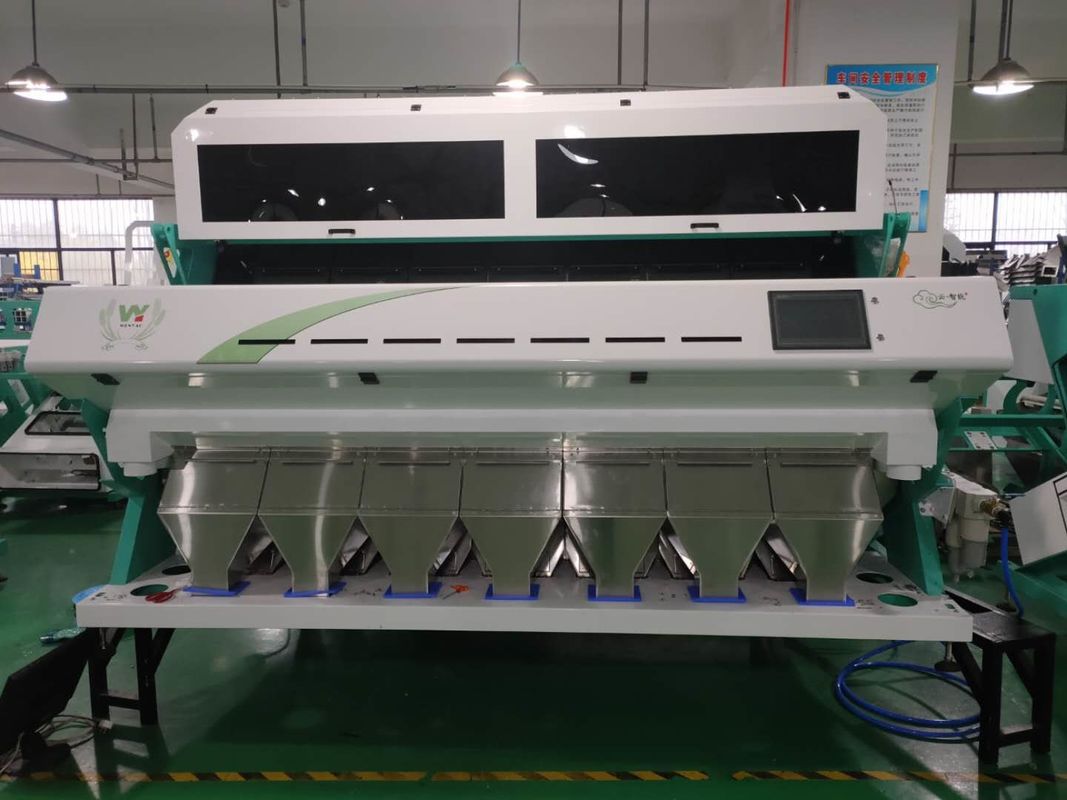 Tarwe Optische Sorteermachine 7 Hellingen 448 de Machine van de de Kleurensorteerder van de Kanalentarwe
