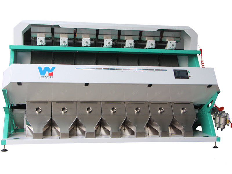 Tarwe Optische Sorteermachine 7 Hellingen 448 de Machine van de de Kleurensorteerder van de Kanalentarwe