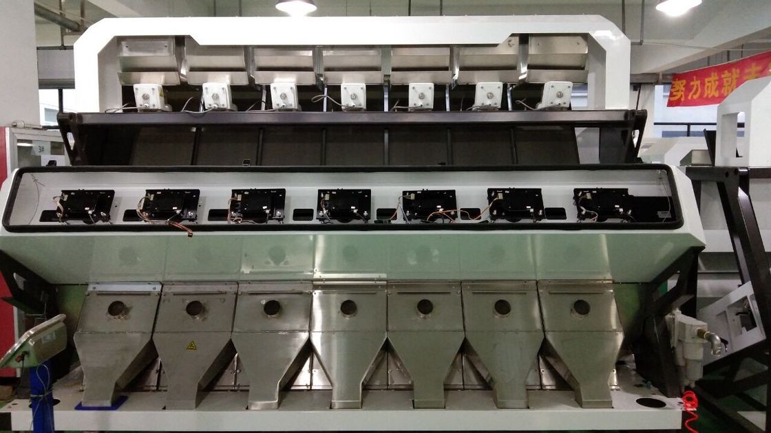 Tarwe Optische Sorteermachine 7 Hellingen 448 de Machine van de de Kleurensorteerder van de Kanalentarwe