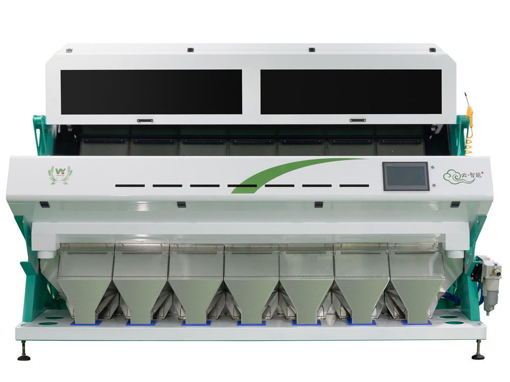 240V 50Hz Multifunctionele Mung Bean Color Sorter Machine 7 Hellingen