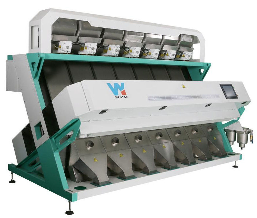 240V 50Hz Multifunctionele Mung Bean Color Sorter Machine 7 Hellingen