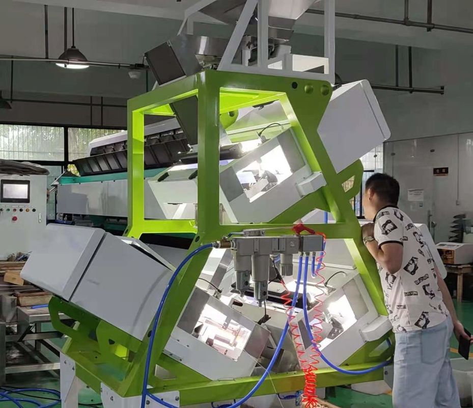 De Sorteerdersmachine van WenYaofpga Chip Black Green Tea Color om Theestammen Te verwijderen