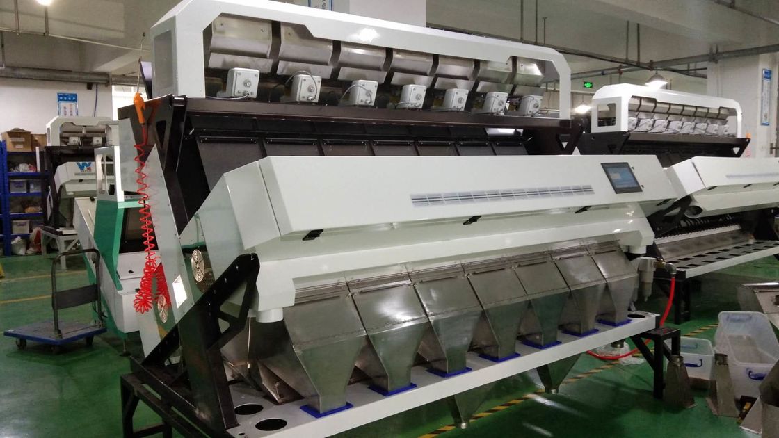 7 van de de Notenkleur van de hellingenamandel RGB de Sorteerdersmachine voor Abrikozenpitten