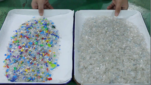 China High Sort Accuracy Plastic Color Sorter Machine Met 5400 Pixel CCD Camera