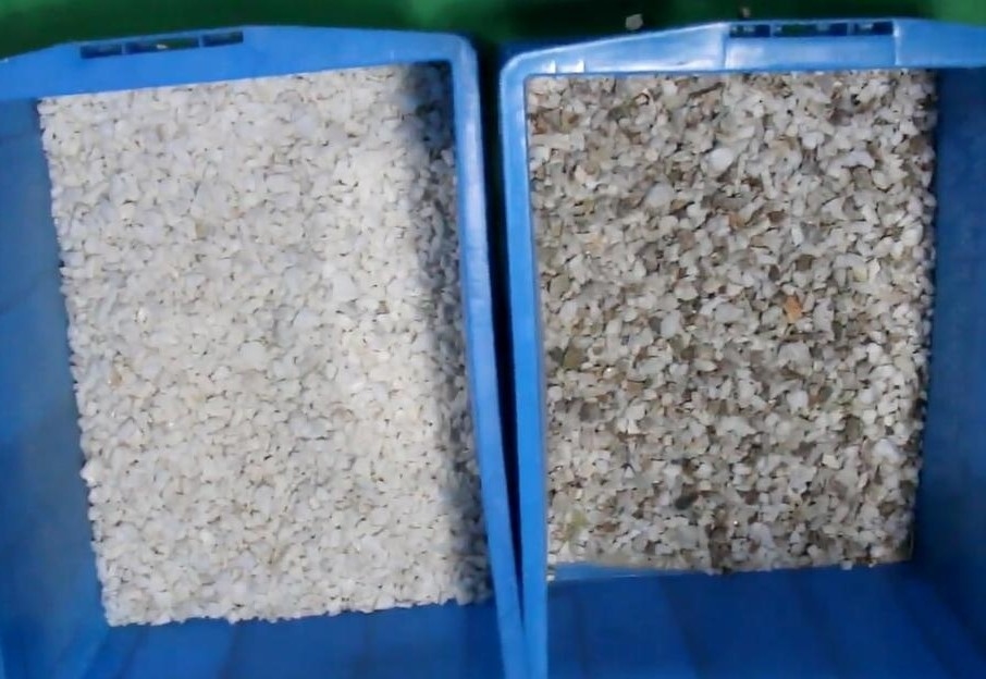 Mini Minerals Sand Powder Ore-Kleurensorteerder Automatische Gegevensverwerking