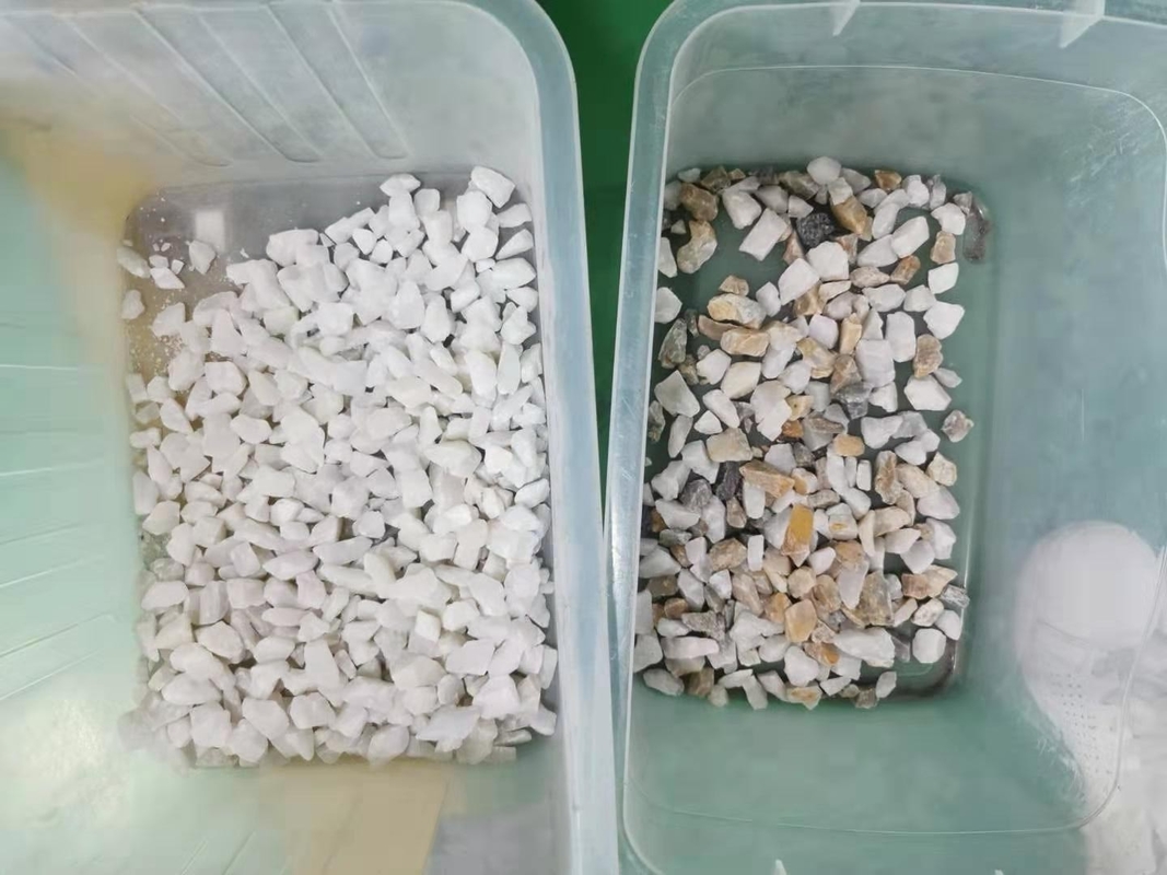 Mini Minerals Sand Powder Ore-Kleurensorteerder Automatische Gegevensverwerking
