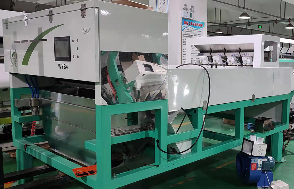 Nikon Lens Belt Mineral Sorting Machine 256 Kanalen Kleur Sorter