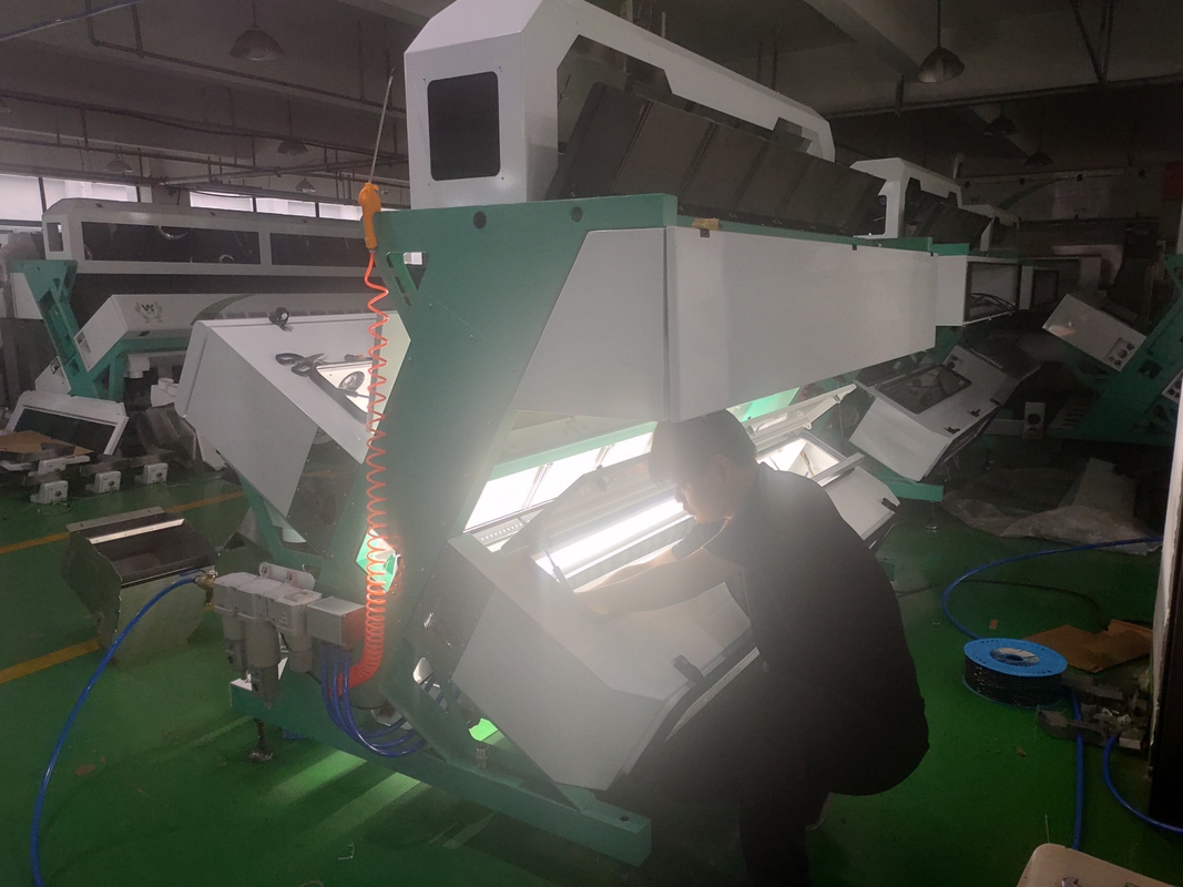 Van de het Graankorrel van de sojabonenrijst de Kleurensorteermachine met CCD-Sensor