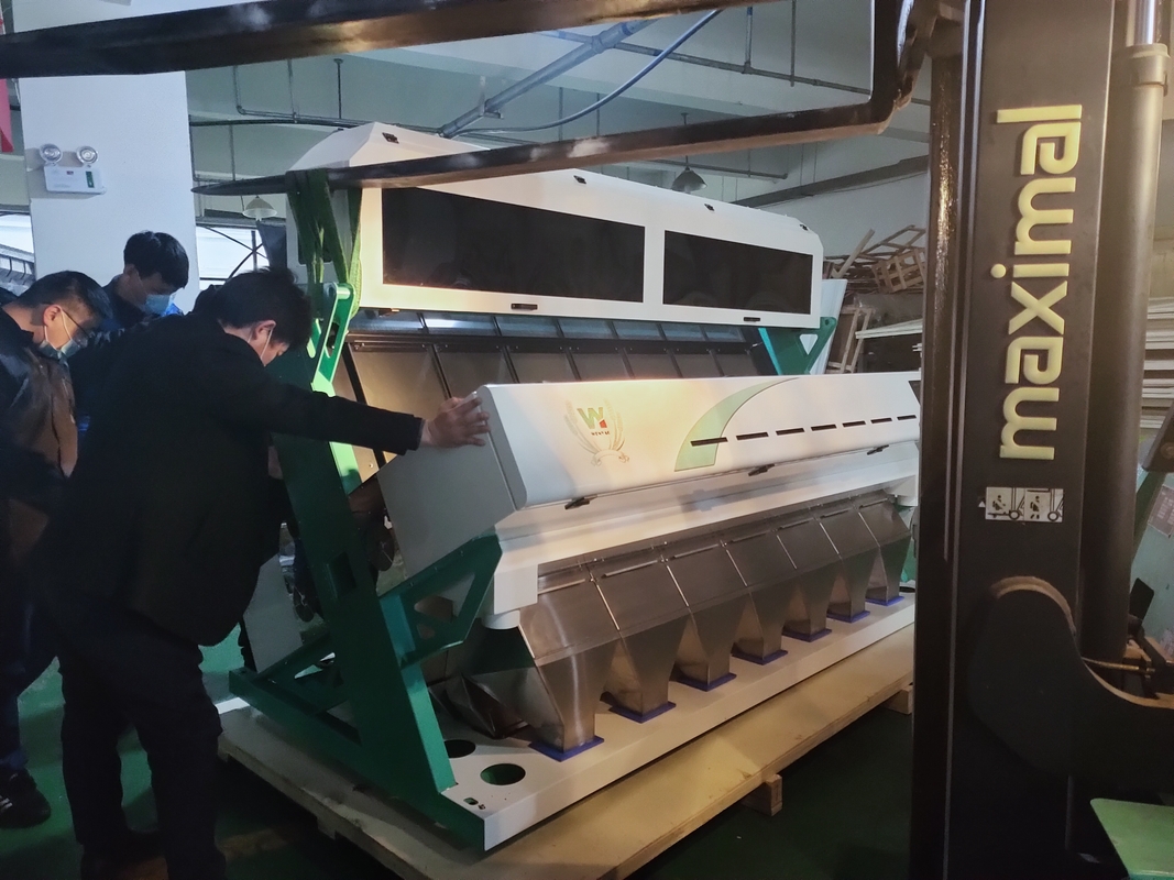 Bonen Rijst Macadamia Cashew Kleur Sorter Machine Met Geavanceerd Led Licht