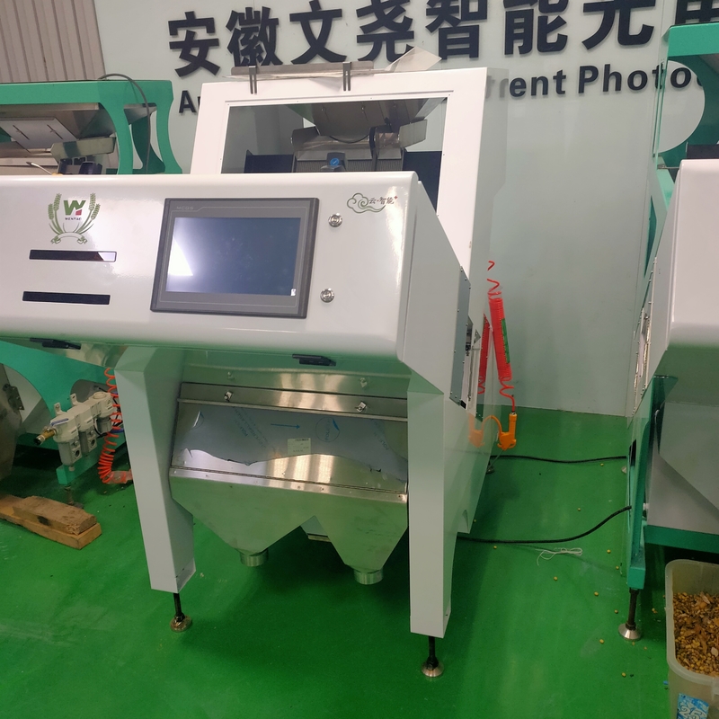 Groene Ruwe Koffiebonen Wenyao Color Sorter 64 Helling