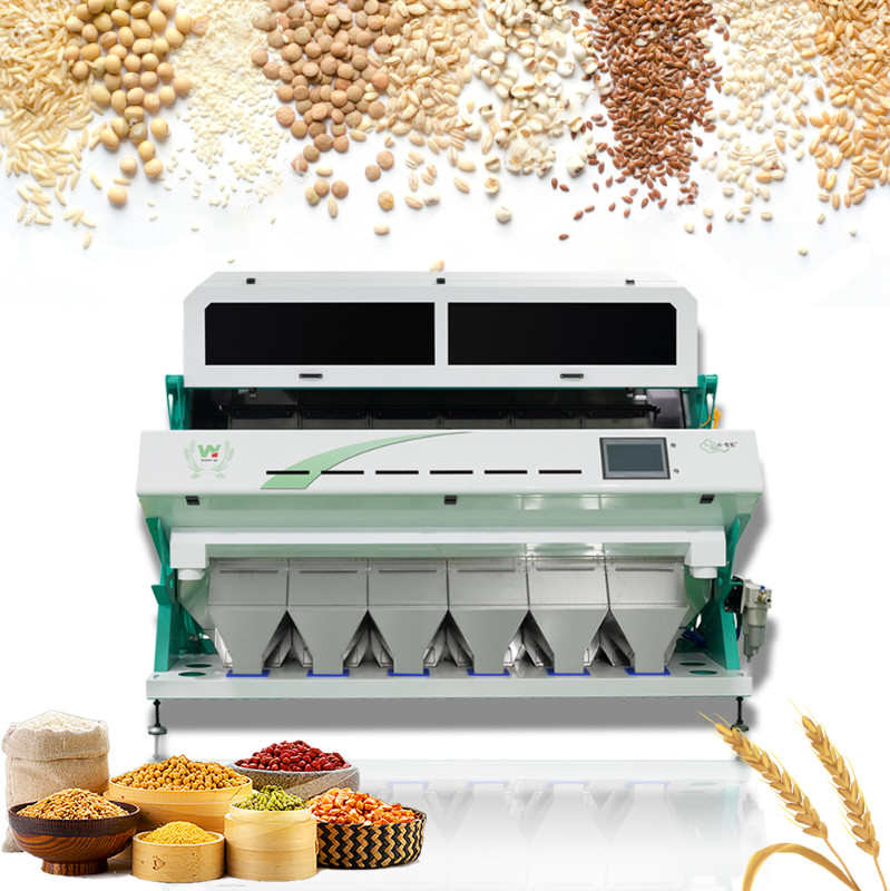 6 de Kleurensorteerder van hellingenbean color sorting machine bean