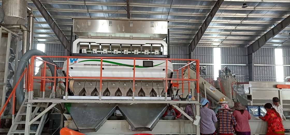De optische Sorteerder van de Korrelkleur voor Separator 512 van de Tarwenivelleermachine Kanalen