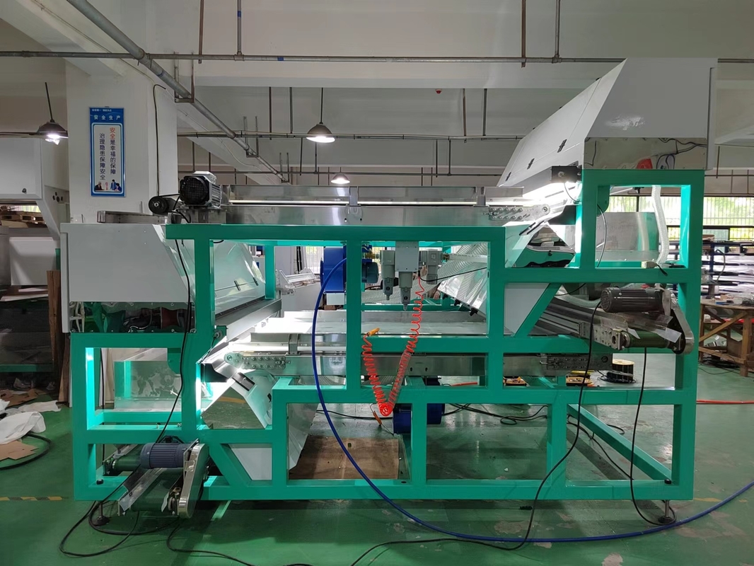 Kleursoortmachine voor glas met een hoge capaciteit voor het hergebruiken van glas