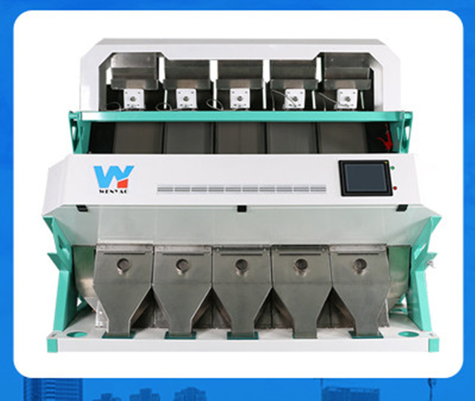 Grotere van de het Graankleur van de Capaciteitskorrel de Separatormachine met CCD-LEIDENE Lichten Heet in Brazilië