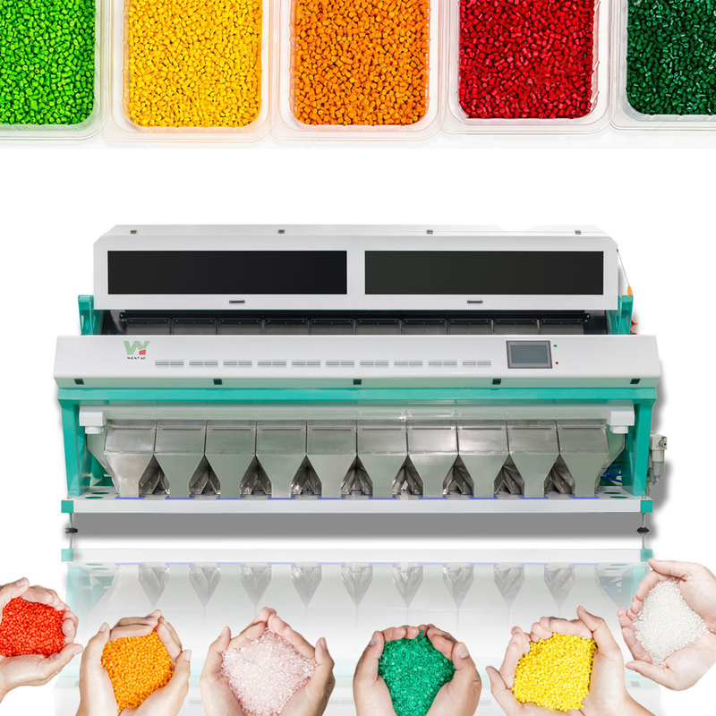 Van de de Vlokkleur van pvc van het 640 Kanalenhuisdier Plastic de Sorteermachine Hoge Capaciteit