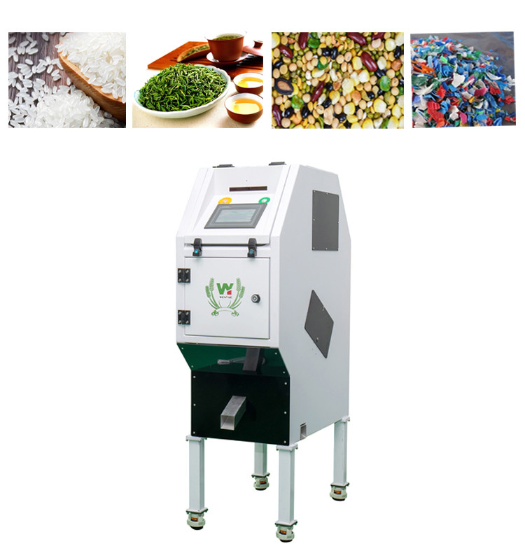 Hoge snelheid Mini Rice Color Sorting Machine voor Gele/Bastami-Rijst