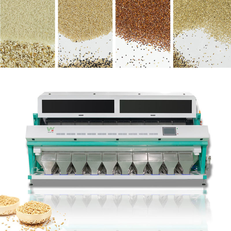 Japonica Glutineuze Geblancheerde Rijst Mini Color Sorter Optical
