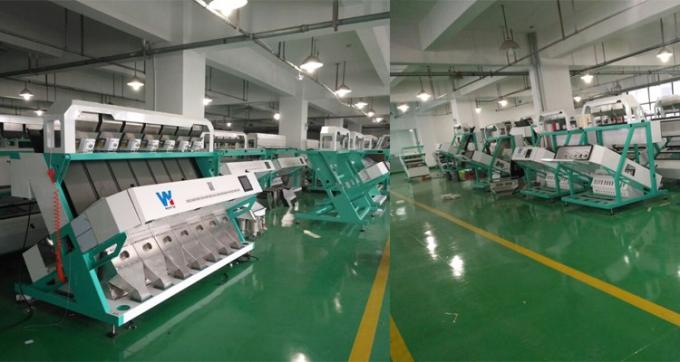 64 Kanalen-sorteermachine voor het sorteren van graankleur, machine voor het sorteren van tarwerijstkleur 10