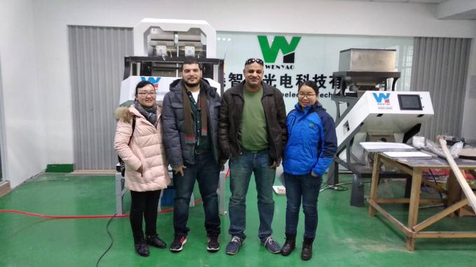 Intelligente pruimen bosbessen kool kiwicha gebakken uien groenten fruit kleur sorteermachine voor de landbouw verwerking 16