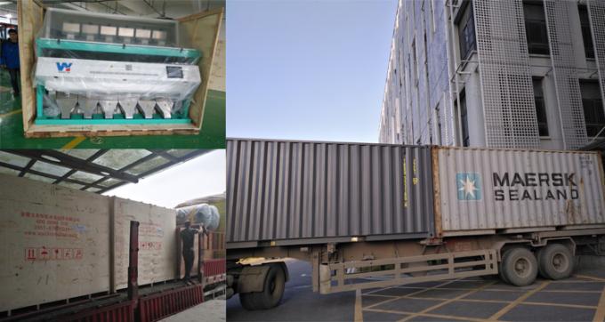 Intelligente pruimen bosbessen kool kiwicha gebakken uien groenten fruit kleur sorteermachine voor de landbouw verwerking 23