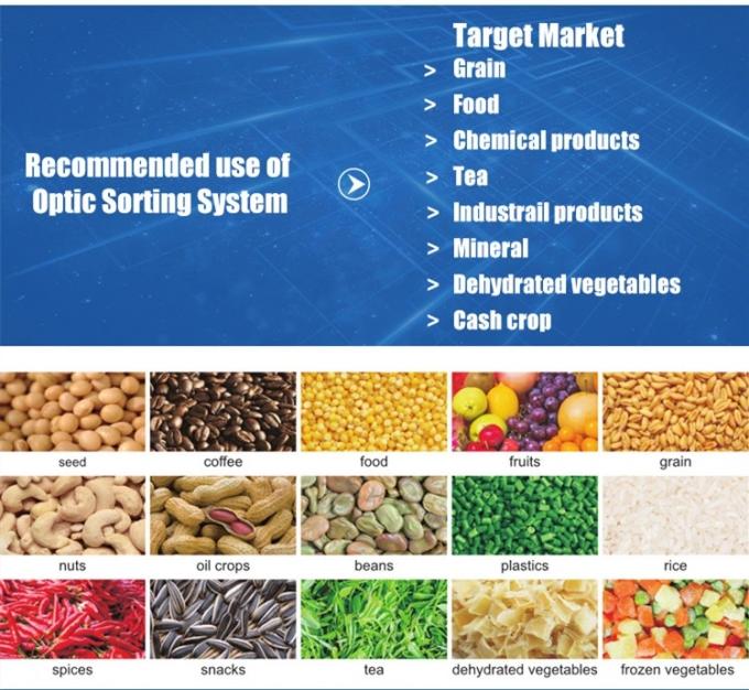 Intelligente pruimen bosbessen kool kiwicha gebakken uien groenten fruit kleur sorteermachine voor de landbouw verwerking 2
