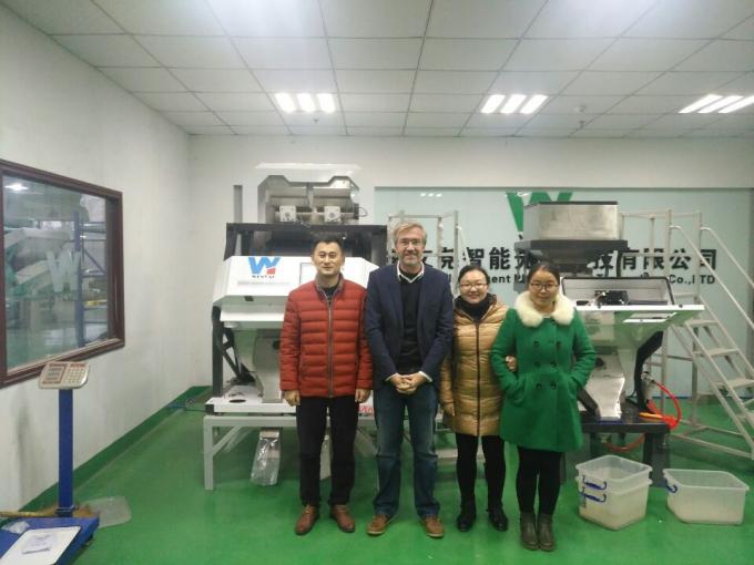 10 Chute Groen Blauw Bruin Wit Glas Kleur Sorter Machine voor kleur sorteren met WiFi afstandsbediening 14