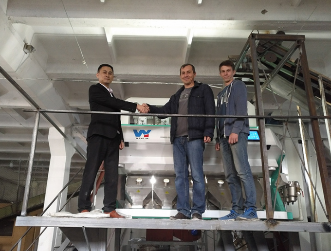 10 Chute Groen Blauw Bruin Wit Glas Kleur Sorter Machine voor kleur sorteren met WiFi afstandsbediening 17