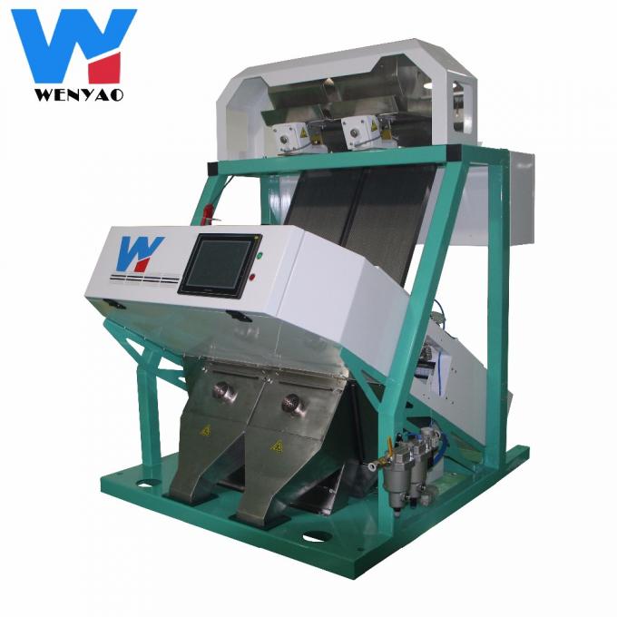 10 Chute Groen Blauw Bruin Wit Glas Kleur Sorter Machine voor kleur sorteren met WiFi afstandsbediening 18