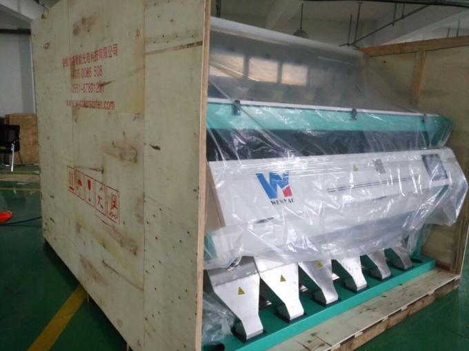 10 Chute Groen Blauw Bruin Wit Glas Kleur Sorter Machine voor kleur sorteren met WiFi afstandsbediening 22