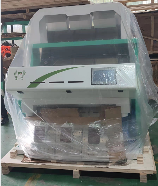 Zwarte kunststofvlokken Kleur sorteren machine Intelligente CCD kleur sorteren High Efficiency kleur scheiden machine voor PVC PET 25