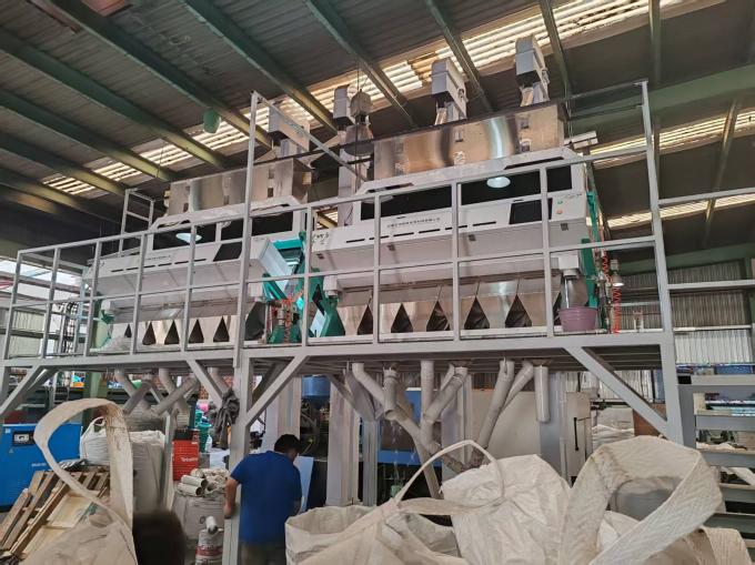Multifunktioneel CCD-sorteermachine voor granen Mung bean Red bean Optische kleursorteerder voor landbouw en voedselverwerking 13