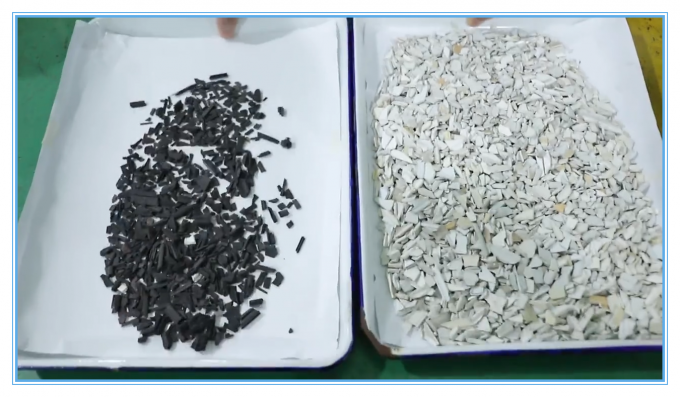 Weanyao High Efficiency Polymer Sorter Machine PET flessenvlokken Plastic kleur sorteren machine 13