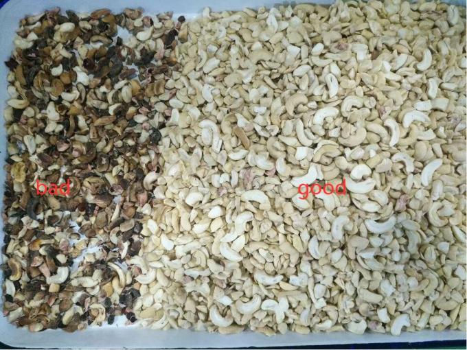 Intelligente 6 chute cashewnoot kleur sorteren machine met Toshiba CCD sensor en RGB camera 7