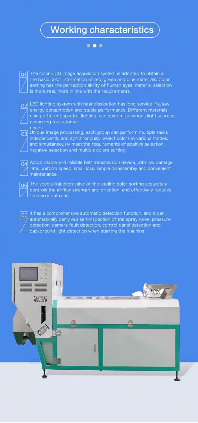 Wenyao Highly Efficient Industrial Belt Style Koper en Aluminium Kleur Sorter Machine 2