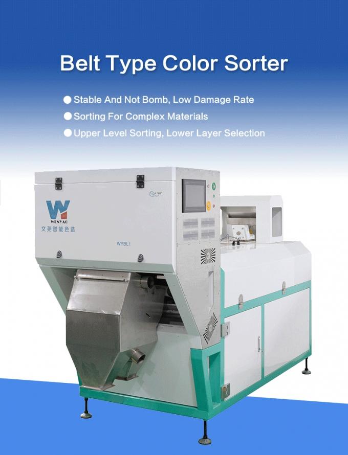 Wenyao Highly Efficient Industrial Belt Style Koper en Aluminium Kleur Sorter Machine 0