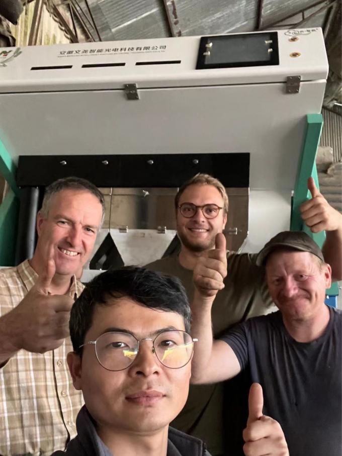 Wenyao CCD optische kleursorteermachine voor koffiebonen Granen Rijst 8