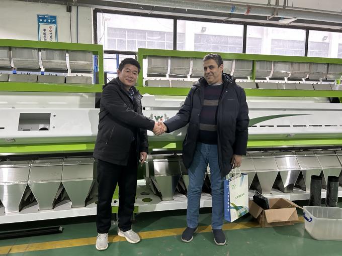 1200MM Band Kleur Sorteermachine voor Erts Graan Rijst met 99,99% Nauwkeurigheid 16