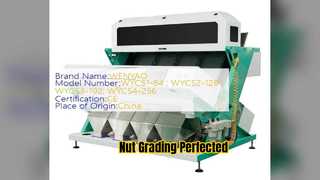 Notensorteerder 4000 kg/uur 999 Nauwkeurigheid